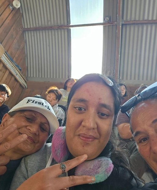 Members taking a selfie together on an outing